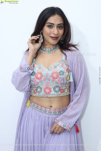Preethi Singh stills in Lavender Lehenga Choli