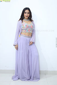 Preethi Singh stills in Lavender Lehenga Choli