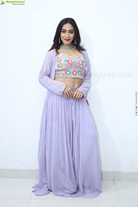 Preethi Singh stills in Lavender Lehenga Choli