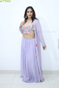 Preethi Singh stills in Lavender Lehenga Choli