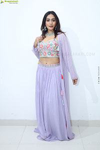 Preethi Singh stills in Lavender Lehenga Choli
