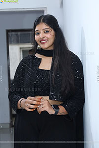 Ramya Priya Glam stills in Black Dress, HD Gallery
