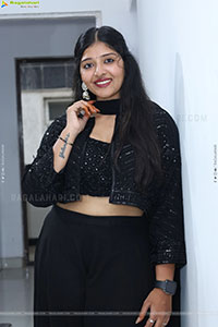 Ramya Priya Glam stills in Black Dress, HD Gallery
