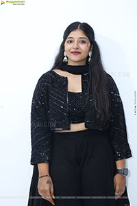 Ramya Priya Glam stills in Black Dress, HD Gallery