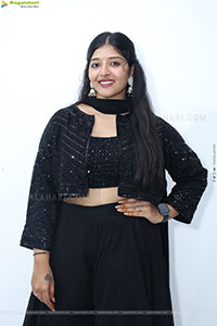 Ramya Priya Glam stills in Black Dress, HD Gallery