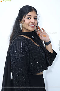 Ramya Priya Glam stills in Black Dress, HD Gallery