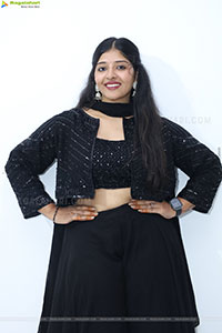 Ramya Priya Glam stills in Black Dress, HD Gallery