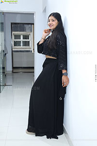 Ramya Priya Glam stills in Black Dress, HD Gallery