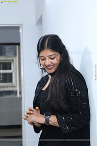 Ramya Priya Glam stills in Black Dress, HD Gallery