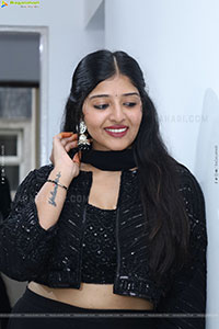 Ramya Priya Glam stills in Black Dress, HD Gallery