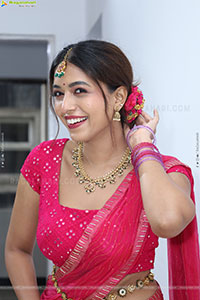 Rittika stills in Traditional Half Saree, HD Gallery
