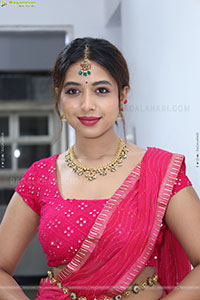 Rittika stills in Traditional Half Saree, HD Gallery