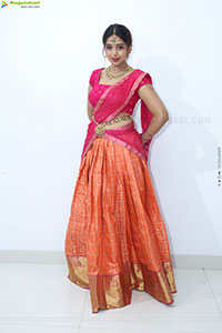 Rittika stills in Traditional Half Saree, HD Gallery