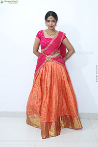 Rittika stills in Traditional Half Saree, HD Gallery