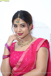 Rittika stills in Traditional Half Saree, HD Gallery