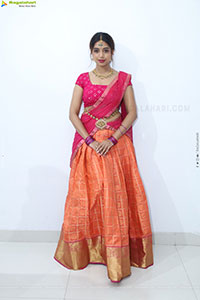 Rittika stills in Traditional Half Saree, HD Gallery