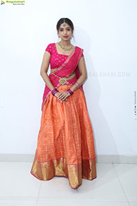 Rittika stills in Traditional Half Saree, HD Gallery