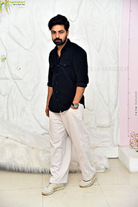 Shravan Reddy at Agadha Movie Interview