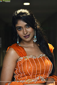 Vedha Jalandharr at Ameer Log Trailer Launch Event