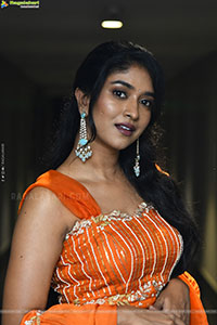 Vedha Jalandharr at Ameer Log Trailer Launch Event