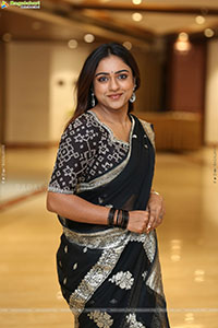 Vithika Sheru at Dharmasthala Niyojakavargam Movie Pre Relea