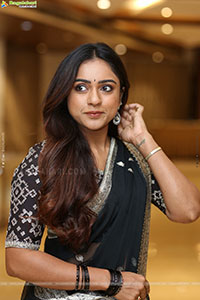 Vithika Sheru at Dharmasthala Niyojakavargam Movie Pre Relea