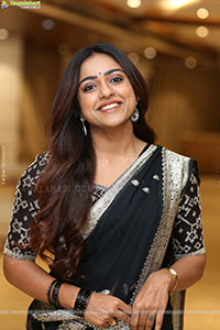 Vithika Sheru at Dharmasthala Niyojakavargam Movie Pre Relea