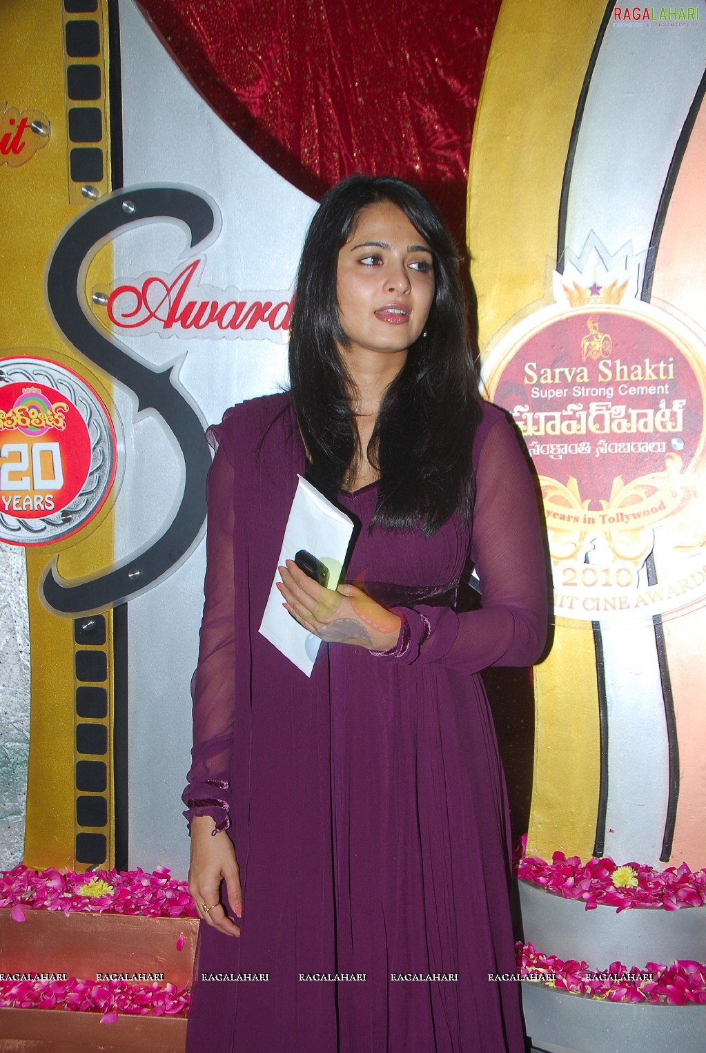 Anushka at Super Hit Awards Logo Launch, Photo Gallery