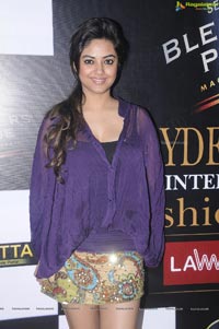 Meera Chopra at Hyderabad International Fashion Week 2011 (Day 3)