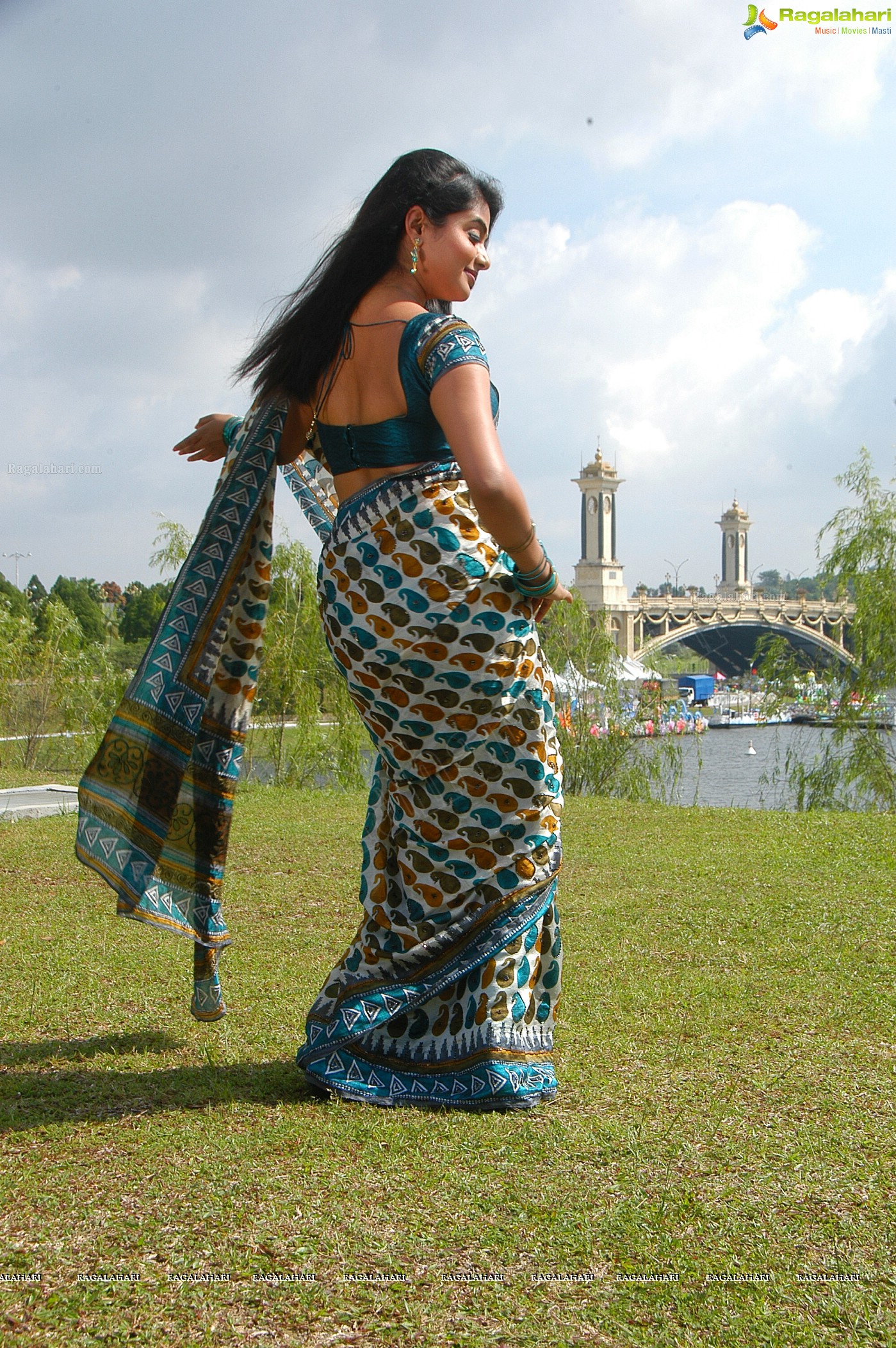 Priyamani Saree Stills from Kshetram Movie, Gallery, Images