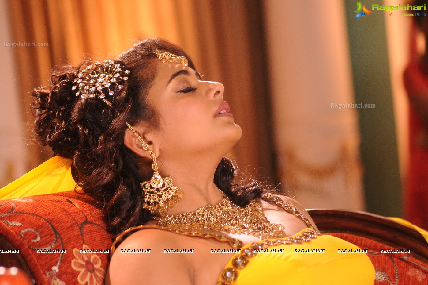 Priyamani Hot Stills in Yellow Dress from Kshetram Movie, Photo Gallery