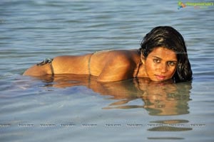 Shraddha Das in String Bikini