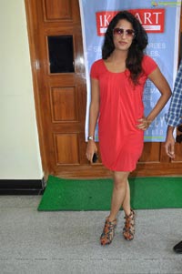 Shravya Reddy in Hot Red Dress