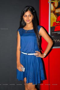 Monal Gajjar in Hot Blue Frock