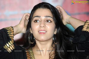 Charmi at Prathighatana Teaser Launch