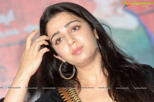 Charmi at Prathighatana Teaser Launch