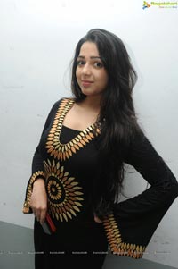 Charmi at Prathighatana Teaser Launch