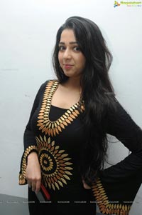 Charmi at Prathighatana Teaser Launch