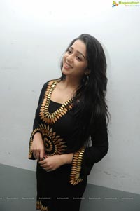 Charmi at Prathighatana Teaser Launch