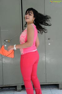 Saba Saudagar in Pink Dress