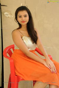 Priyanka Orange Dress