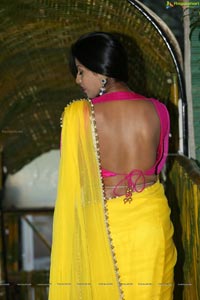 Manisha Pillai in Saree