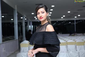 Hamsa Nandini Black Dress