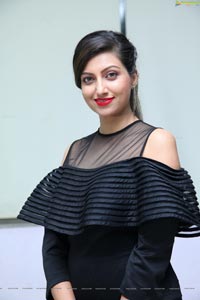 Hamsa Nandini Black Dress