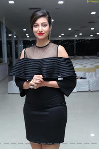 Hamsa Nandini Black Dress