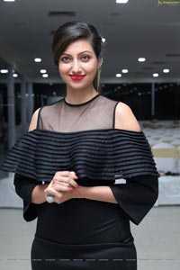 Hamsa Nandini Black Dress