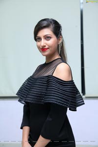 Hamsa Nandini Black Dress