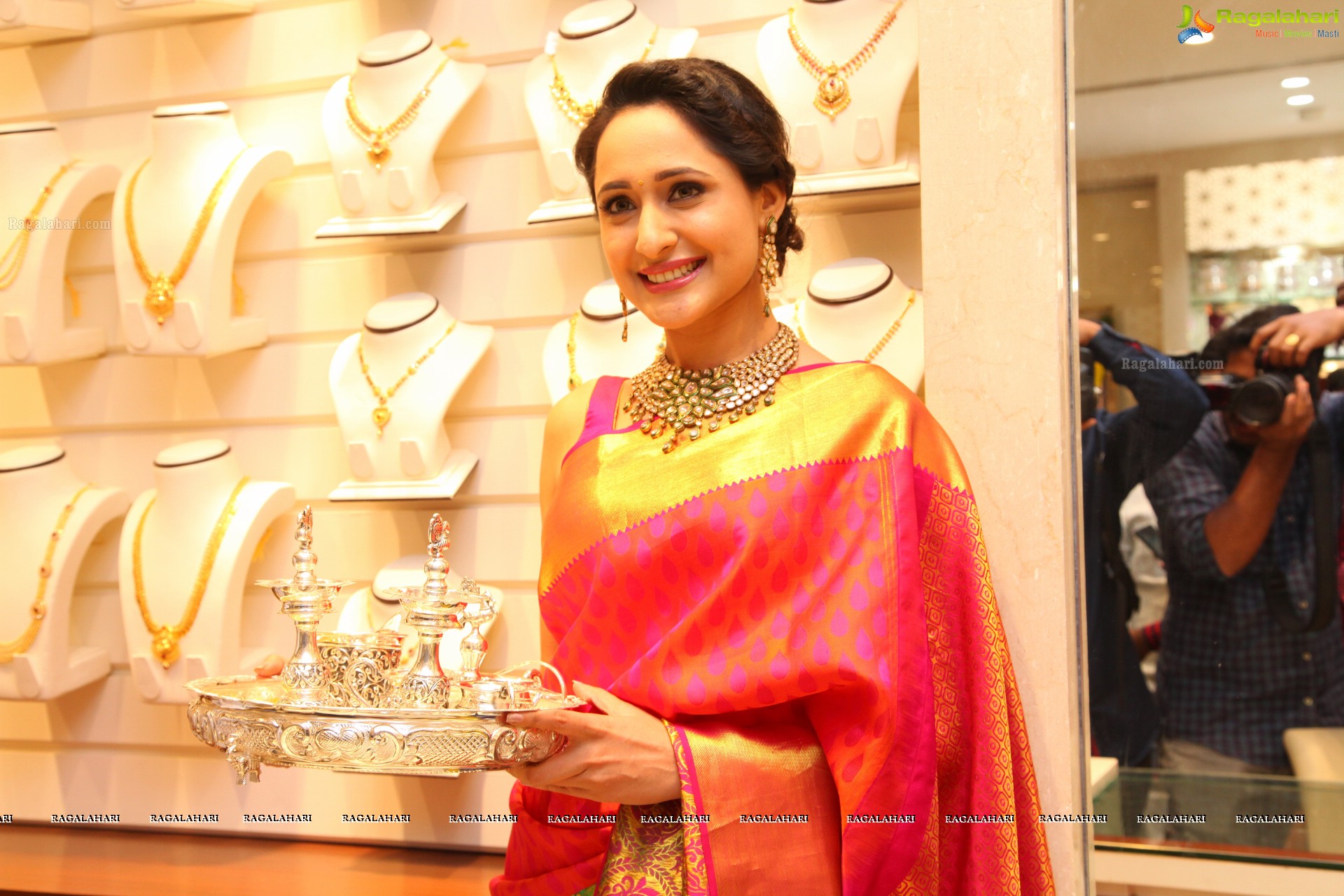 Pragya Jaiswal at South India Jewellers (High Definition)