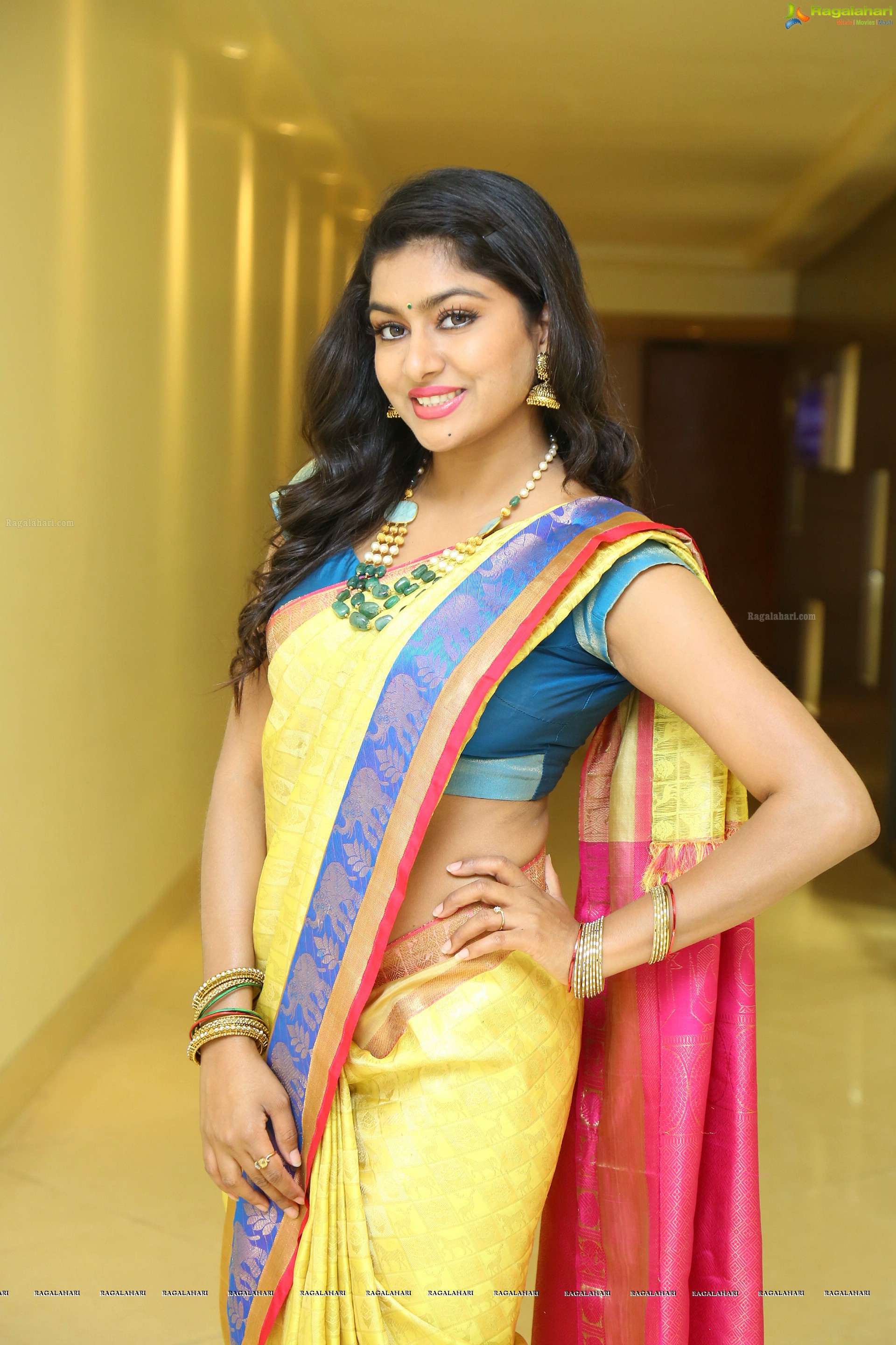 Sai Akshatha at Trendz by Santhi Kathiravan Exhibition and Sale (High Definition)