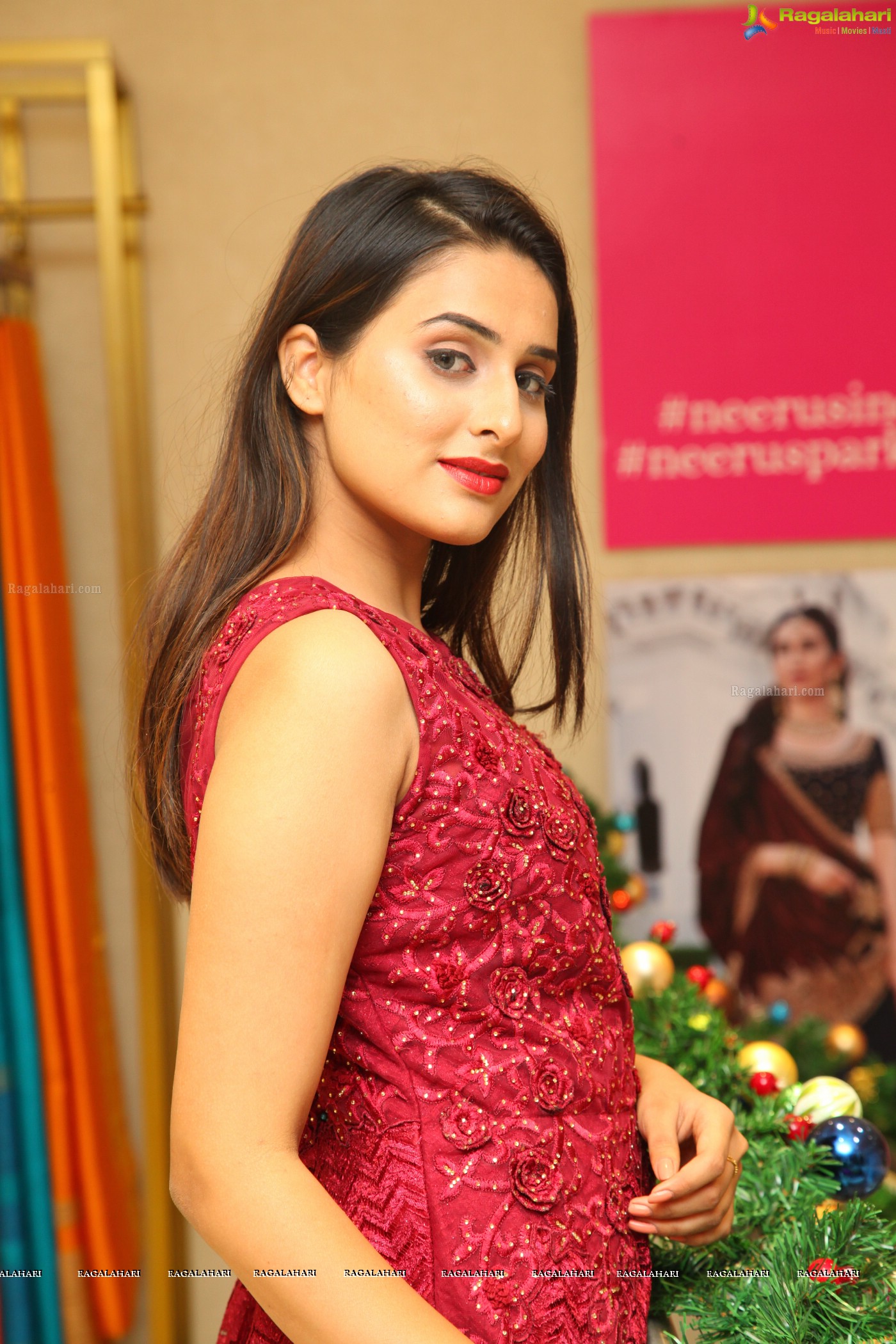 Nikitha Chaturvedi at Neeru's Exclusive Showroom Launch, Secunderabad (Posters)